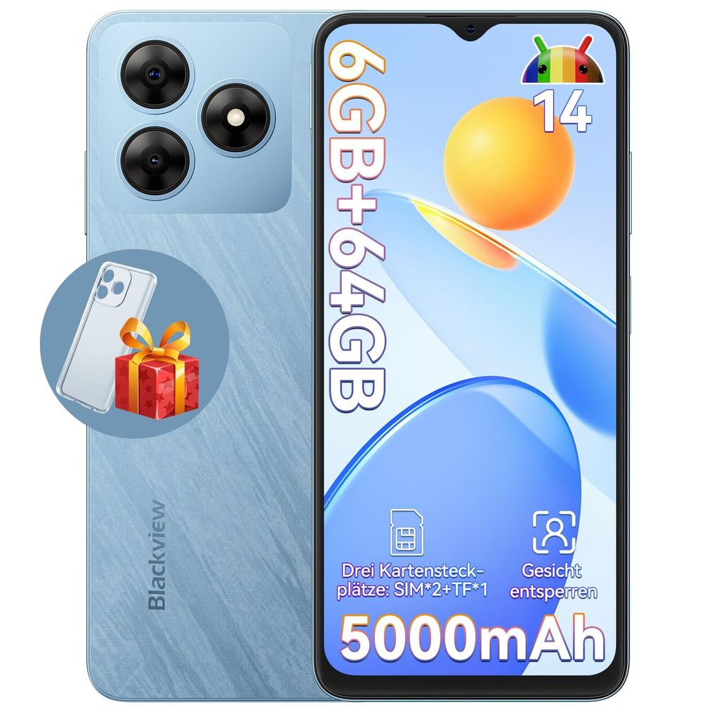 Cover per Blackview Wave 8C Custodia con Supporto,Semplice Stile Libro