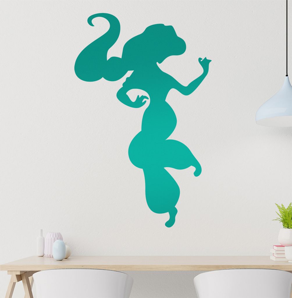 Gini Wandtattoo in 6 Größen - Wandaufkleber Wall Sticker - Dekoration, Küche, Wohnzimmer, Schlafzimmer, Badezimmer