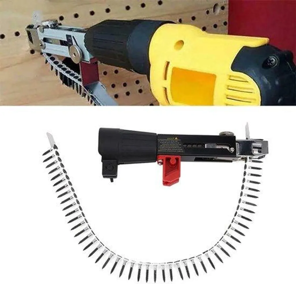 Adaptateur de clouage électrique compact et robuste pour menuisier