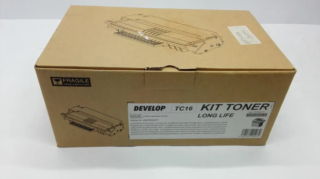 Toner Develop TC-16 Noir 4827000037 : Finissez les Impressions Floues