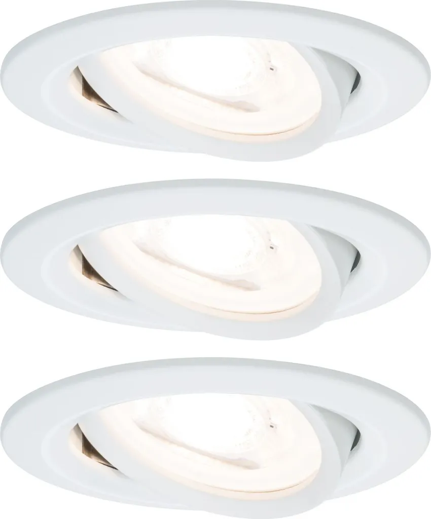 Paulmann Nova LED da Incasso Orientabile - Design Minimal e Luce Calda - 2