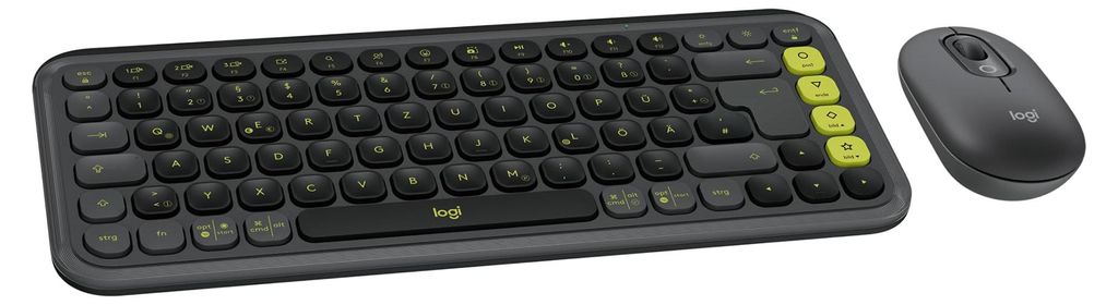 Logitech Pop Icon Combo, Kabellos, Bluetooth, Produktbild 