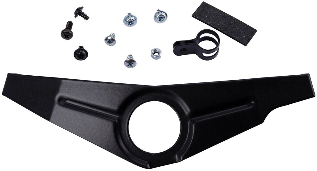 Horn 2-Punkt Brille A09 42 Z. Stahl Schwarz schwarz