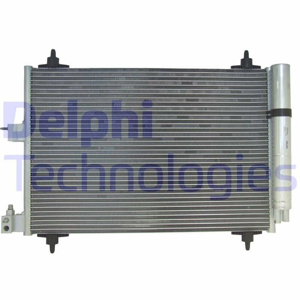 DELPHI TSP0225411 Kondensator Klimaanlage passend für PEUGEOT PARTNER Combispace (5F) +Trockner