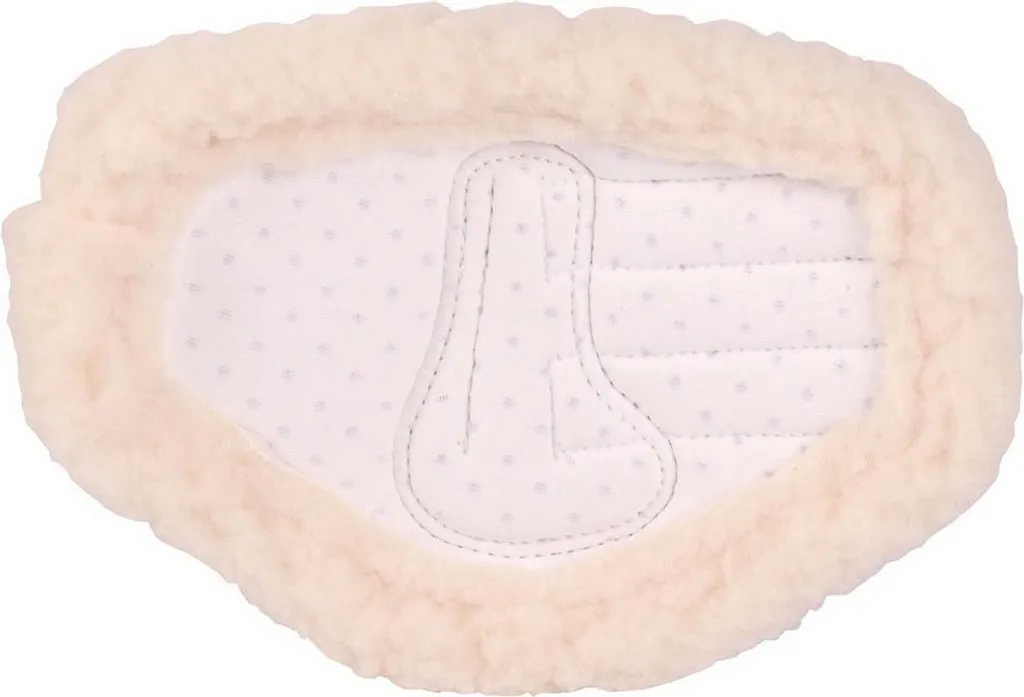 Guêtres Shetty blanches Flextrainer à fourrure synthétique douce - 2