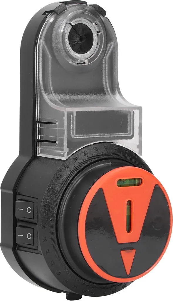 Aspiratore Polvere Trapano 2 in 1 con Aspirazione a Vuoto e Livella Laser