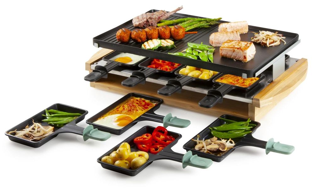 Bamboo D09246G, Raclette-apparaat Productafbeelding 