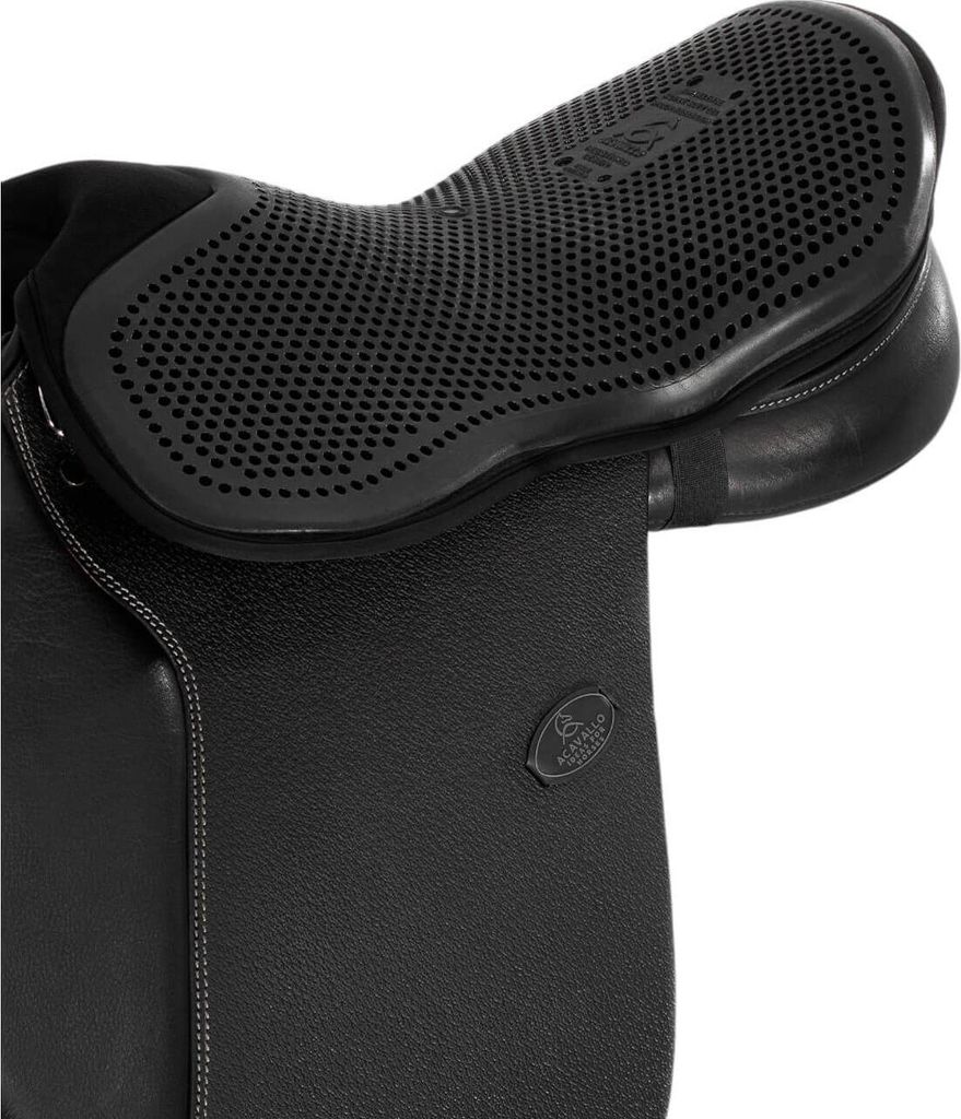 Acavallo Sitzschoner für Springsättel Classic Gel-Out 10 mm Dri-Lex Schoner Black Medium
