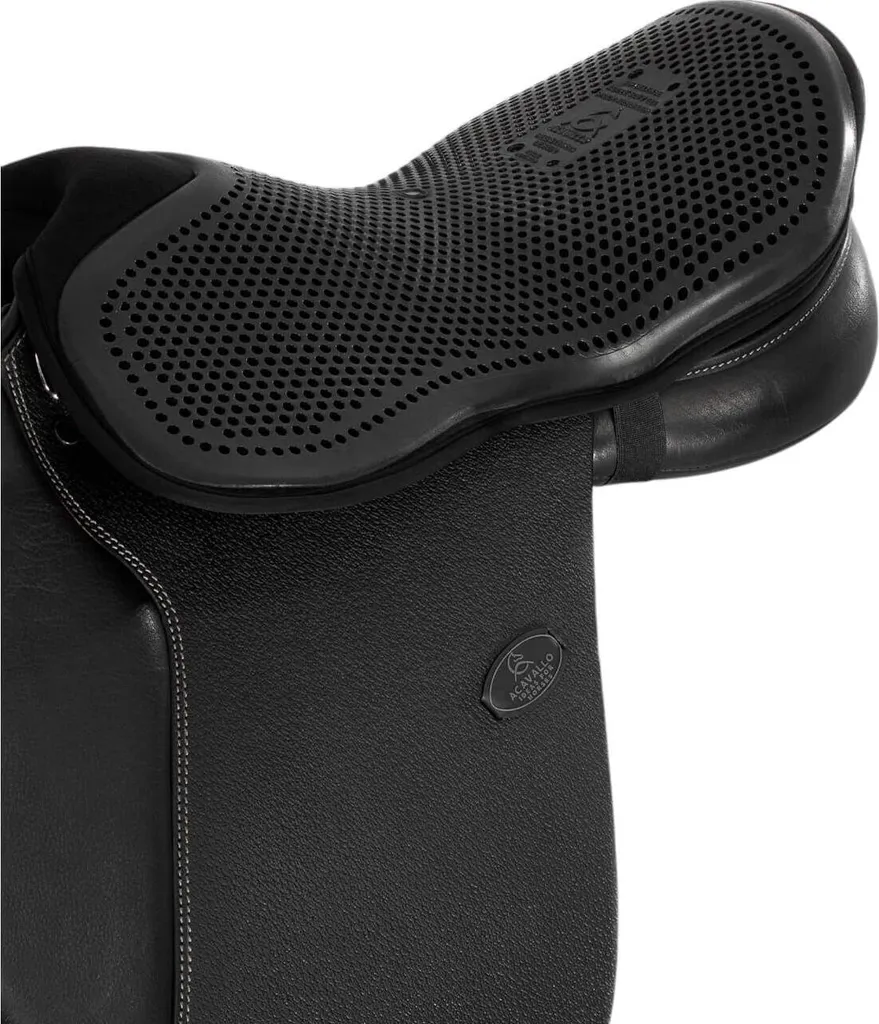 Amortisseur de Selle en Gel Acavallo Jump Out Noir 10 mm Taille L