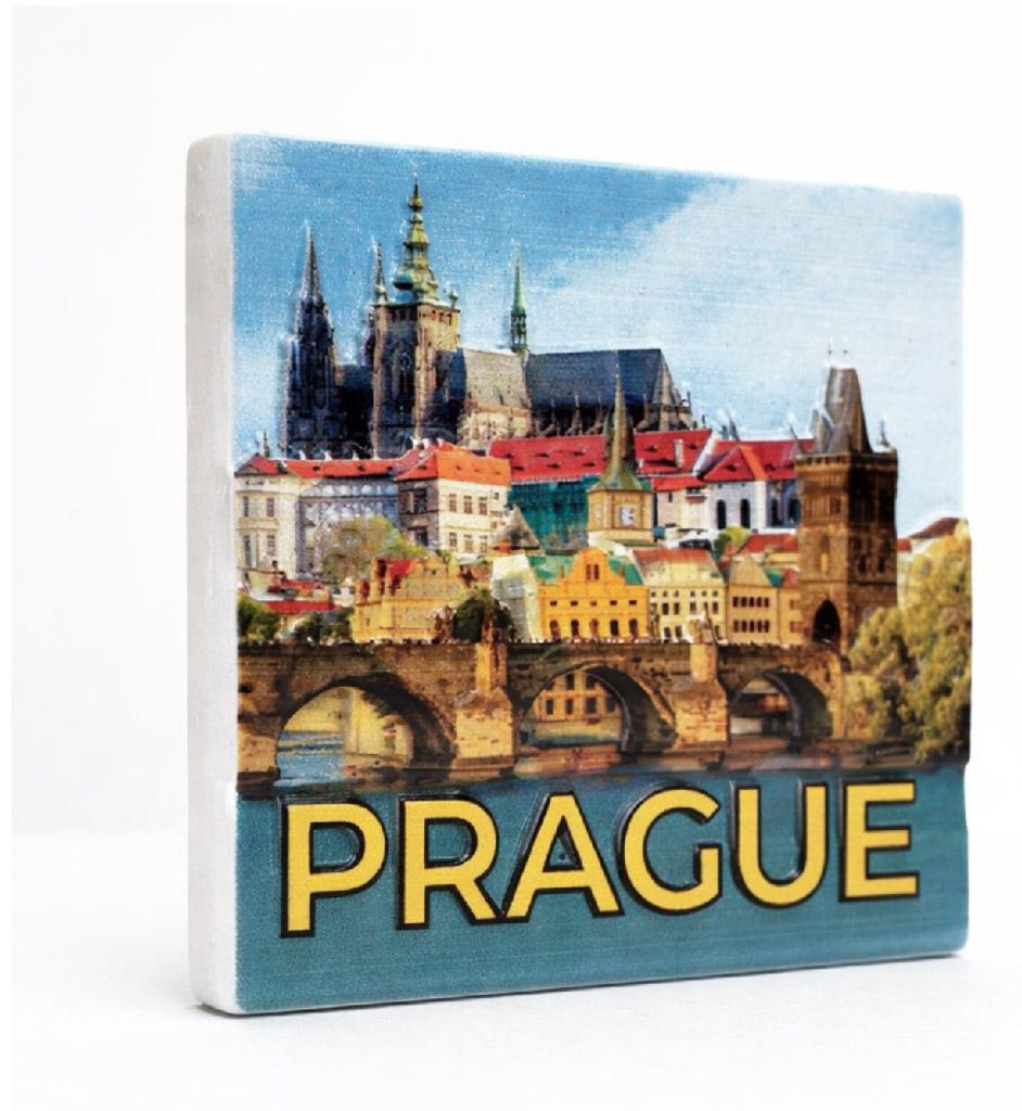 GiftyCity Prague 6,5 x 6,5 cm, mat Image du produit 