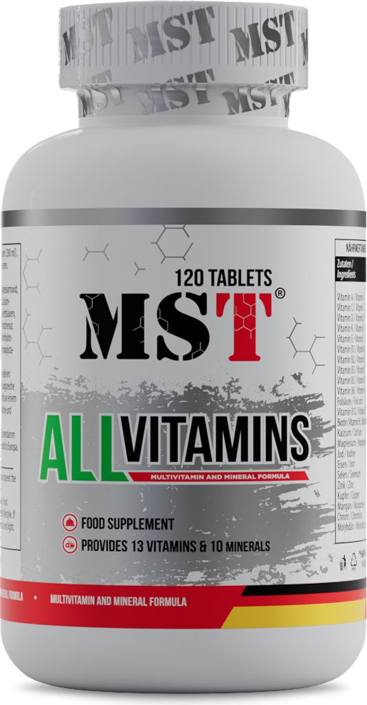 All Vitamins 120 Tablets Produktbild 