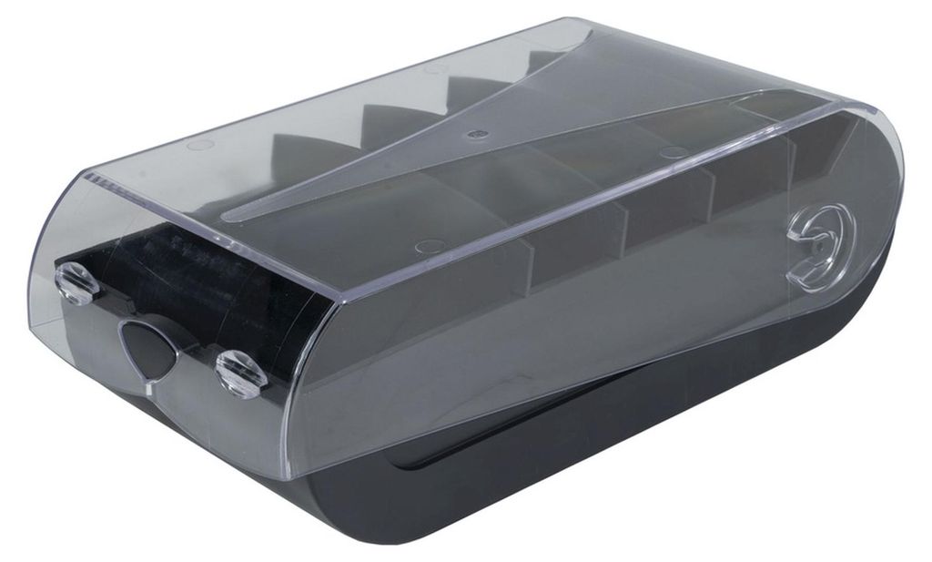 Exacompta 5341423D Lernkartei Bunnybox Schwarz DIN A7 quer inklusive 100 Karteikarten. Originelle Karteikartenbox zum einfachen Vokabeln lernen dan...