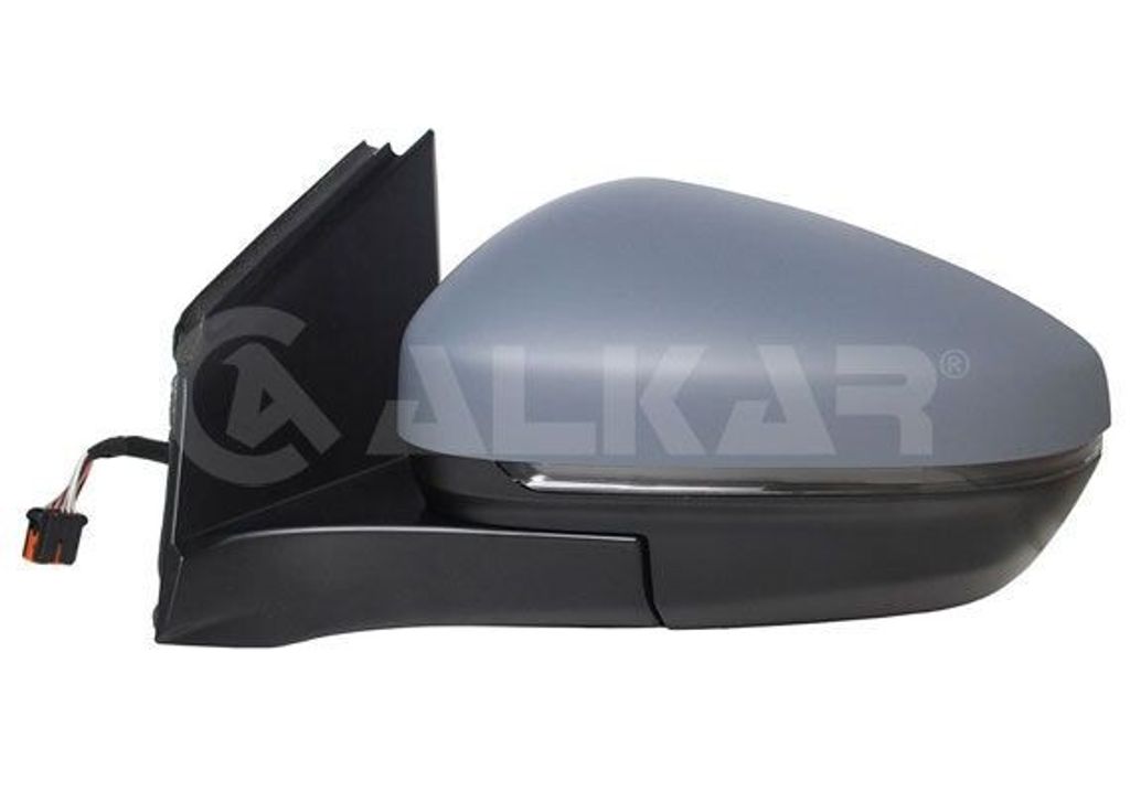 ALKAR 6139882 Außenspiegel Seitenspiegel Links passend für PEUGEOT 3008 SUV (M) Beheizt Konvex Grundiert Elektrisch