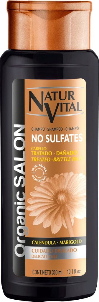 Natur Vital Organic Salon Sulfate-free Shampoo Delicate Care 300 Ml