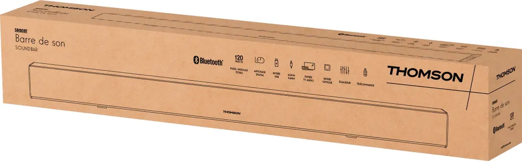 Barre de son Thomson SB180BT Soundsystem Bluetooth Noir TH389142