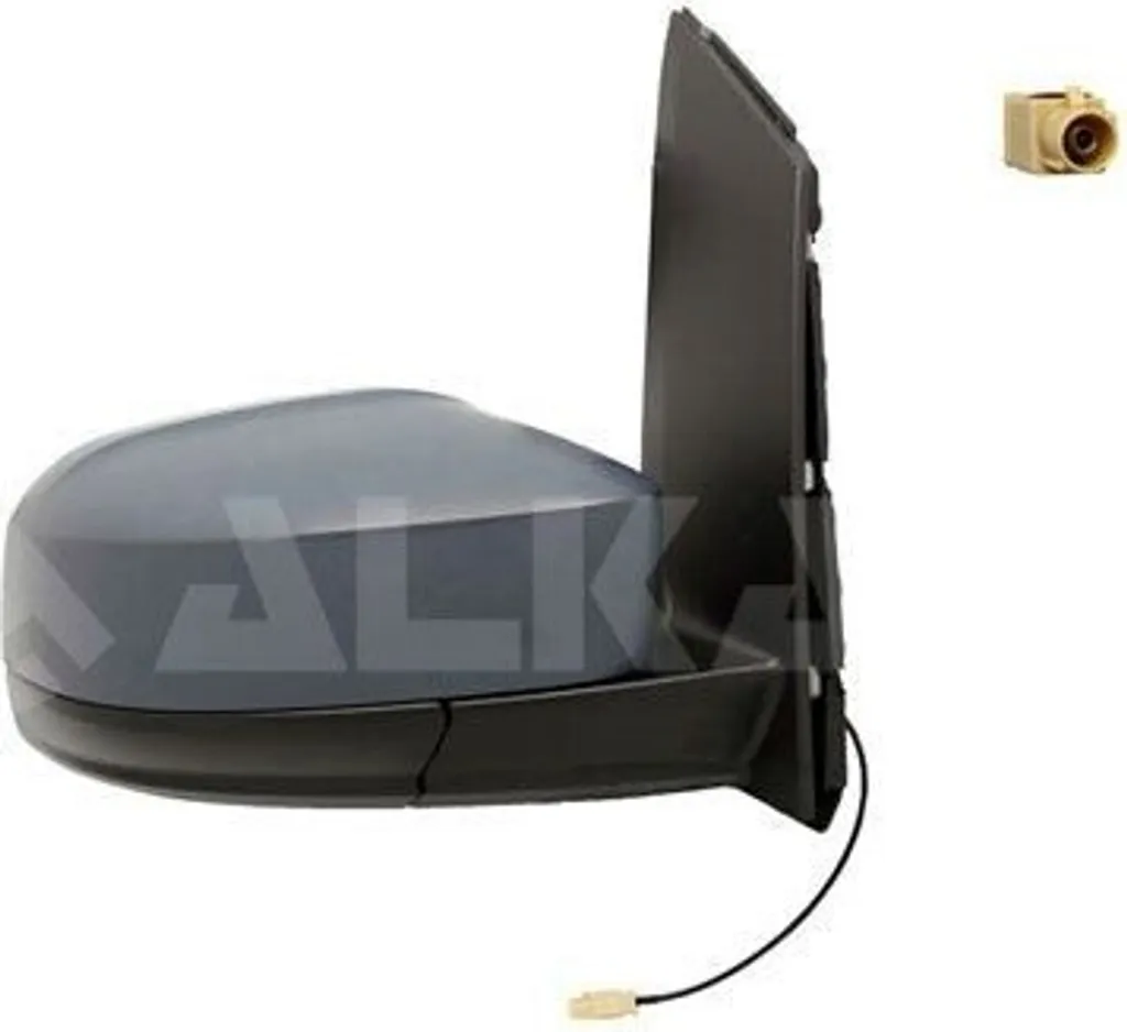 Rétroviseur Extérieur Droit pour Caddy IV (SA) - Miroir de Rechange Complet