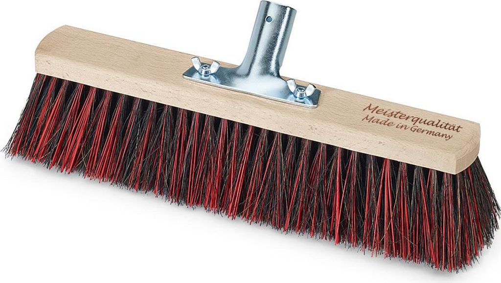 Nölle Profi Brush Saalbesen 50 cm, Arenga-Elaston, Metallhalter 28 mm | 1 Stück