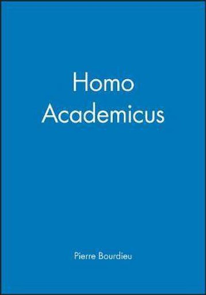 Homo Academicus