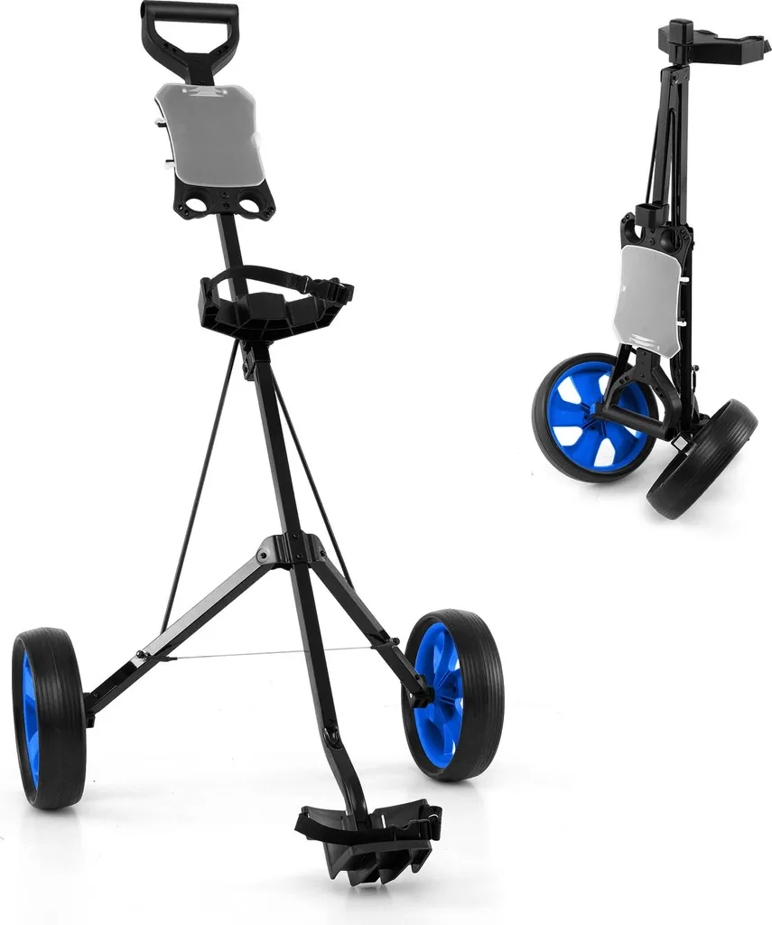 Chariot de golf léger en acier pliable : évitez la fatigue sur le parcours