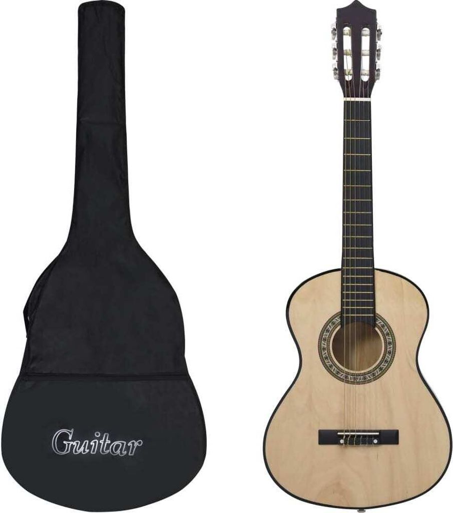 "2026 Promotion" Klassikgitarre für Anfänger und Kinder mit Tasche 1/2 34" - Akustikgitarren CC3301