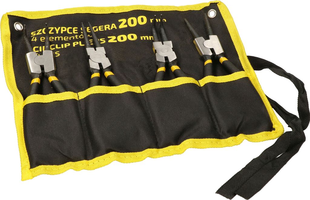 KOTARBAU 4tlg. Sprengringzangen-Satz 200mm Idealer Satz für Bearbeitung von Sprengringen