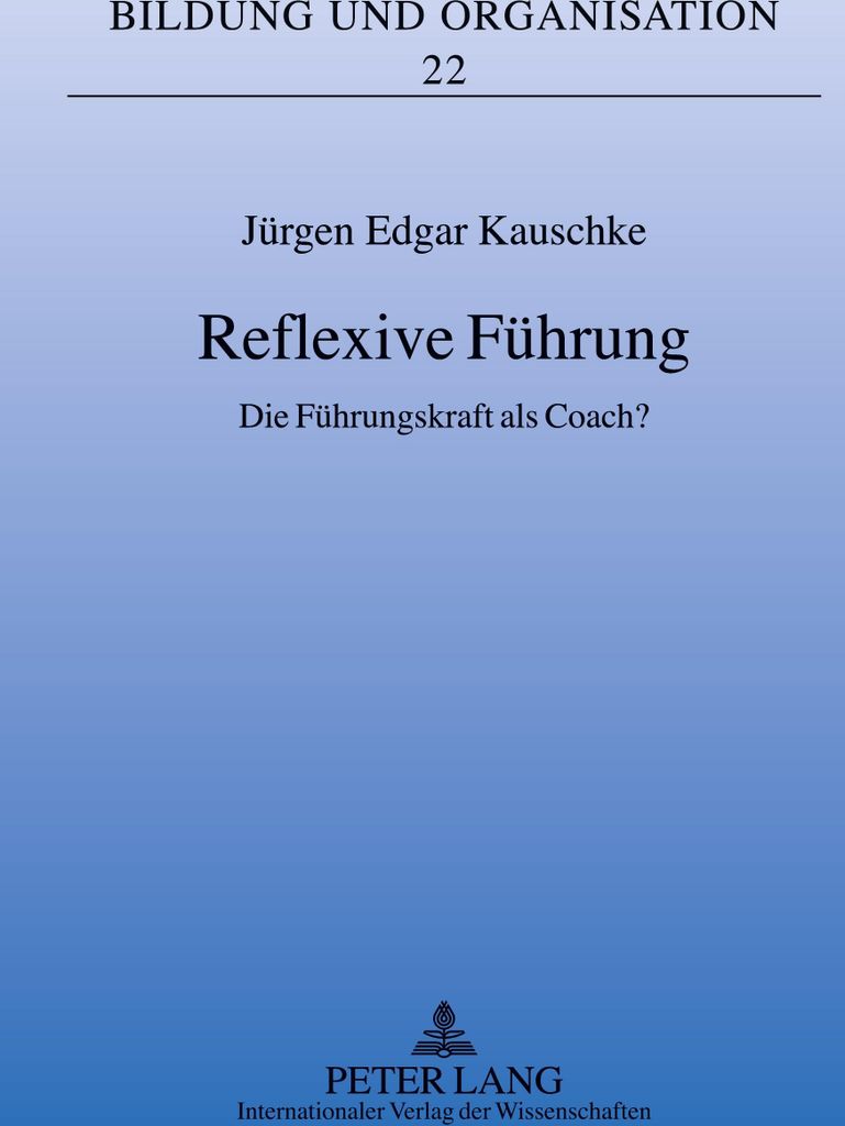 Reflexive Führung