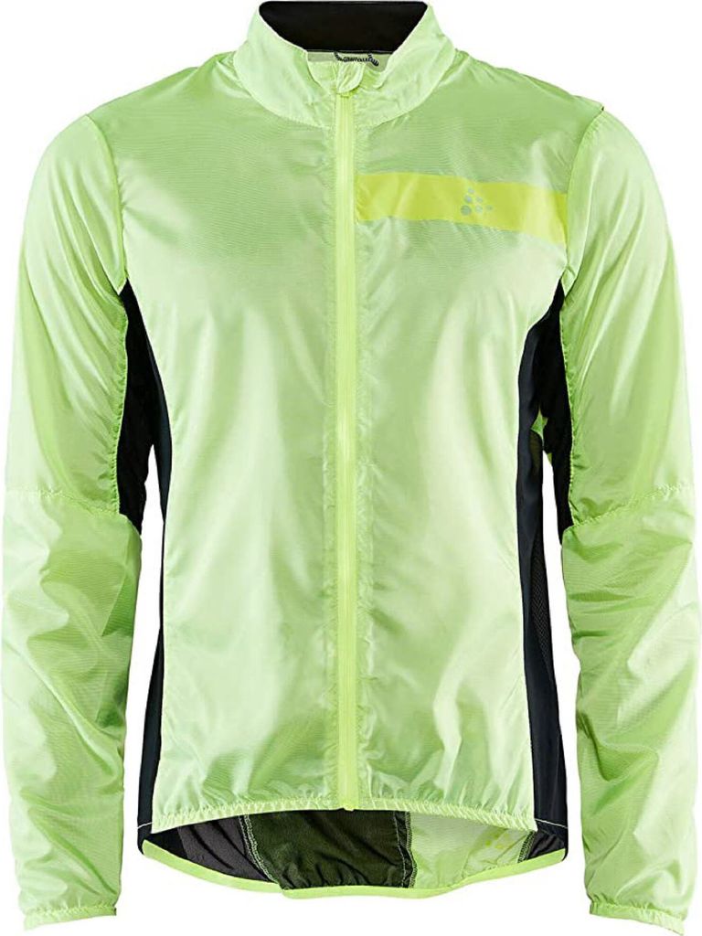 Craft ADV Essence Light Wind Jacket Man Yellow 2XL Jacke