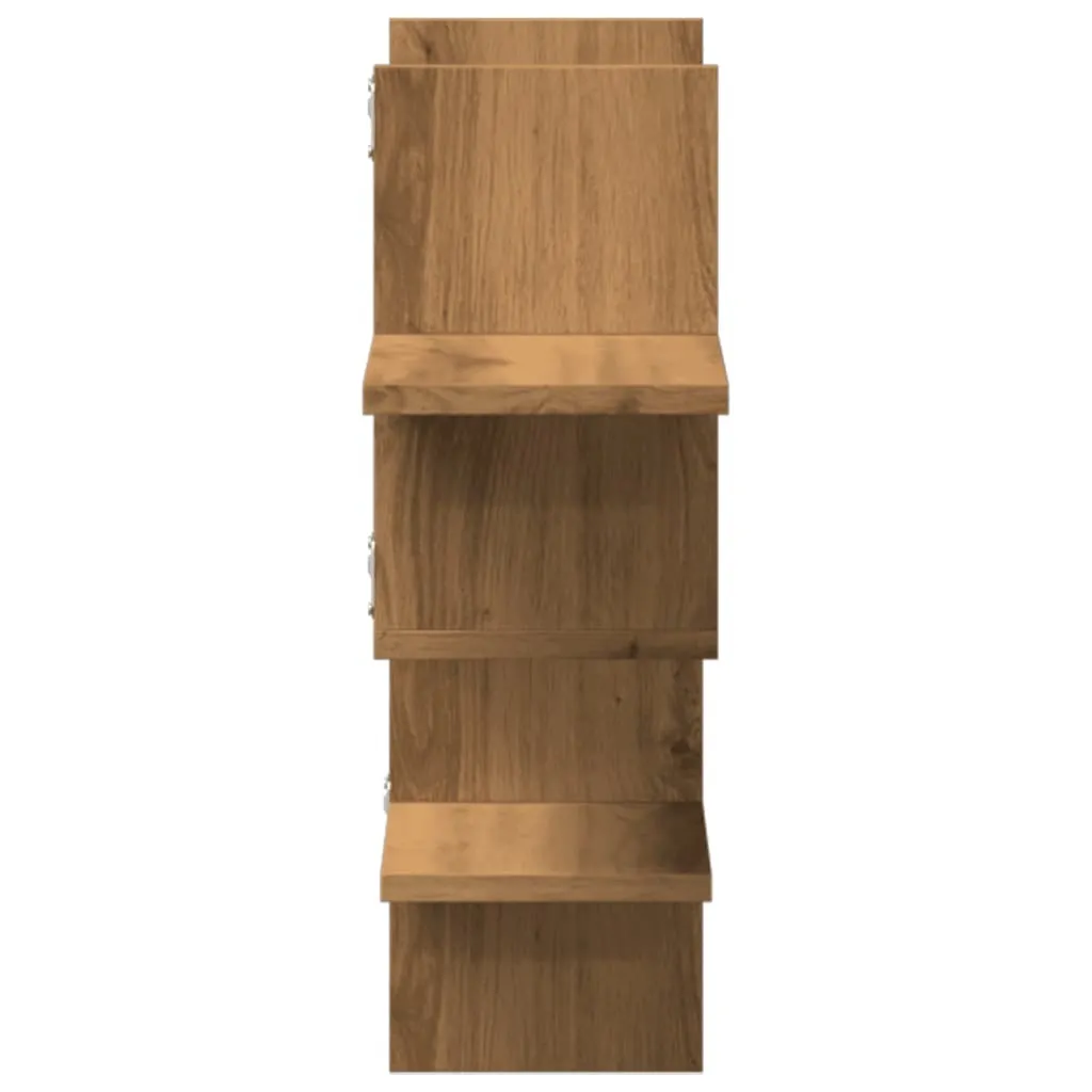 Maison Exclusive Mensola Legno Rovere 124 cm | Soluzione Salvaspazio - 5
