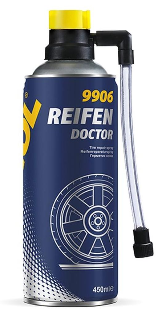 Mannol Reifen Doctor 450 ml - bandenreparatiespray (SOS) Productafbeelding 