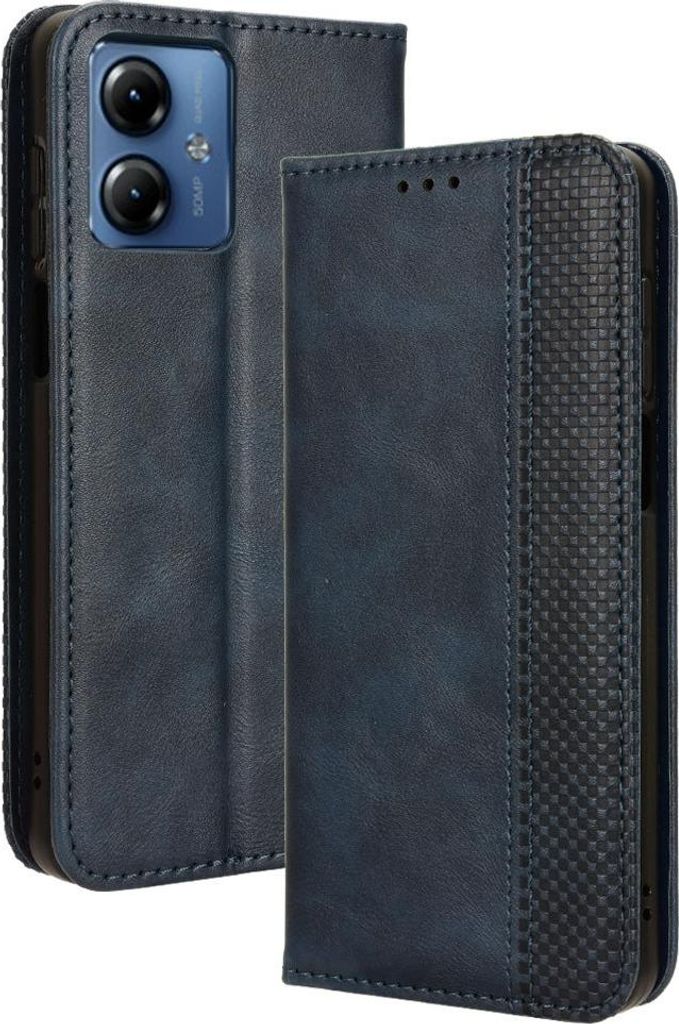 Motorola Moto G14 Hülle - Coverup Vintage Style Klapphülle Produktbild 