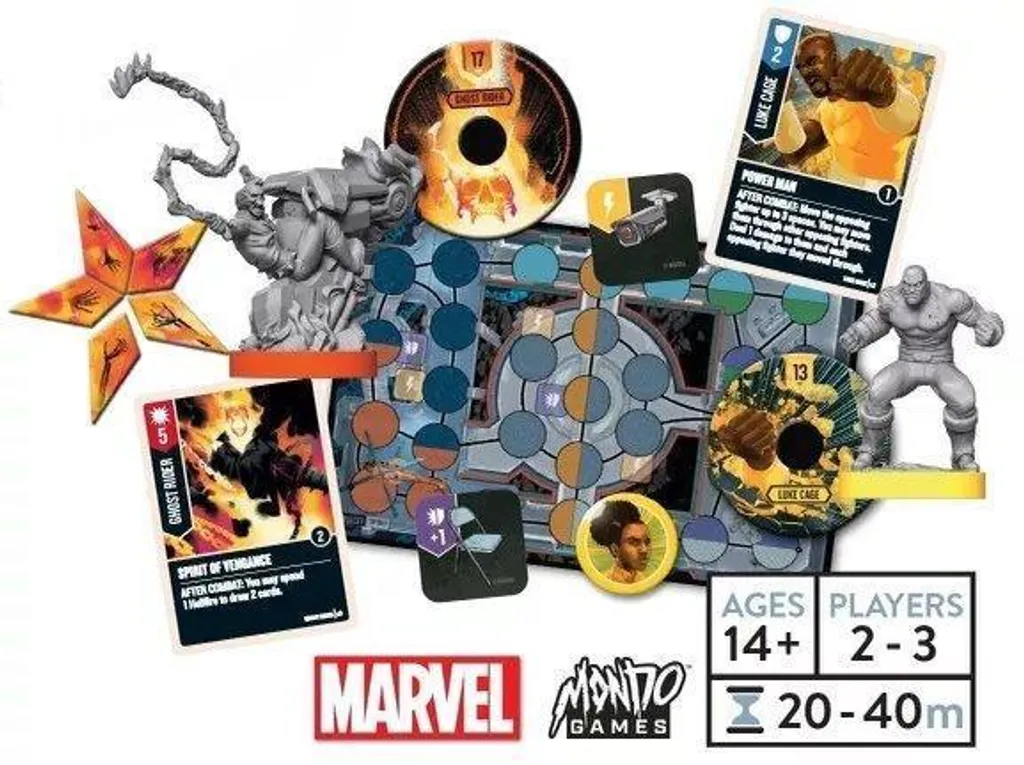 Redemption Row Unmatched avec Figurines Détaillées et Cartes Action
