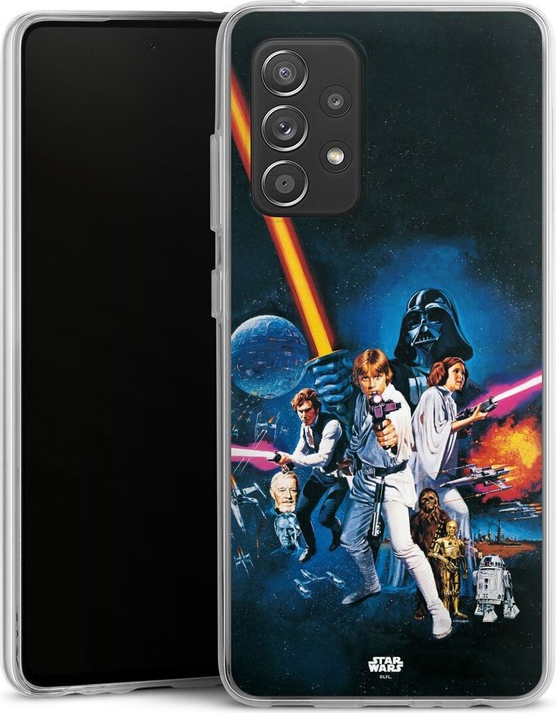 DeinDesign Handyhülle für Samsung Galaxy A52s 5G Silikon Hülle Case Smartphone Schutzhülle Episode IV Fanartikel Star Wars