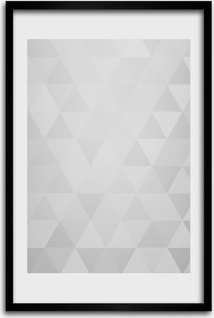 Bild - Bilderrahmen - 40 cm x 60 cm - MDF - Rahmen - Wandkunst - Abstraktion Hintergrund