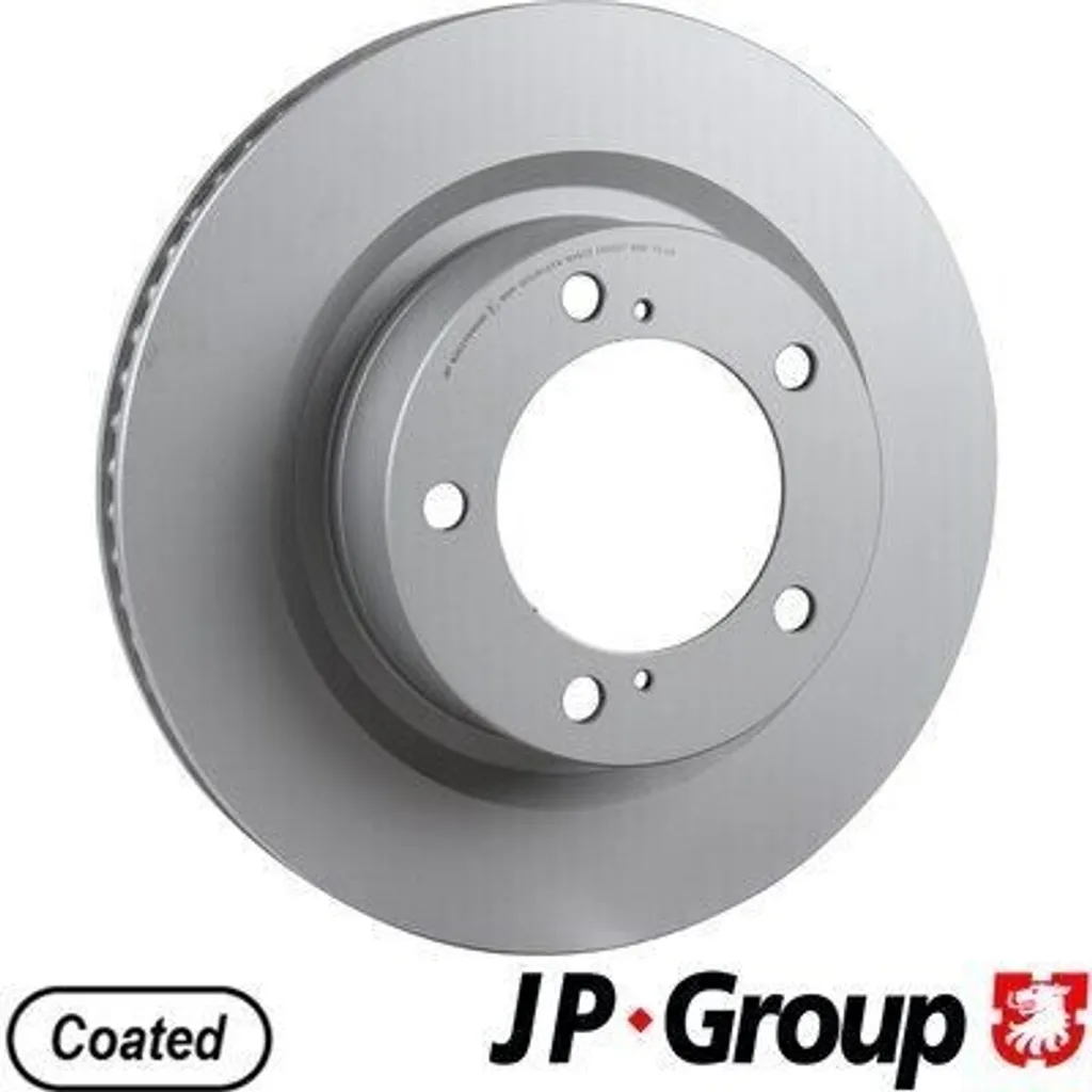 Disque de Frein Avant JP GROUP 4863104800 Haute Résistance Toyota Tundra
