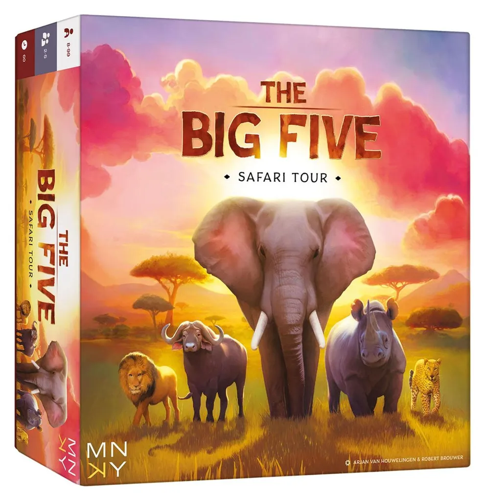 Jeu de société animaux d'Afrique Mnky pour animer vos dimanches