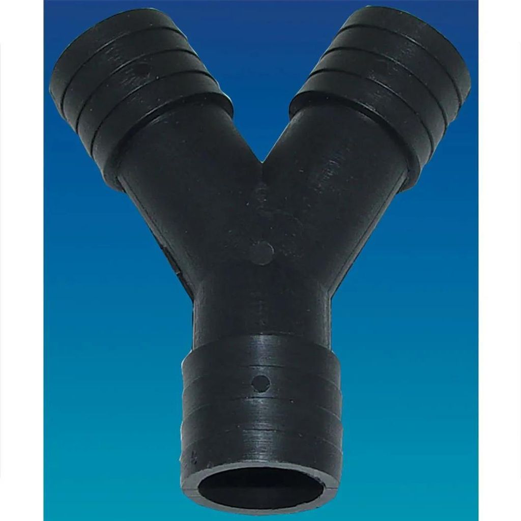 Rule Pumps Y-stecker Schwarz 1 1/8 ́ ́ Schwarz 1 1/8 ́ ́