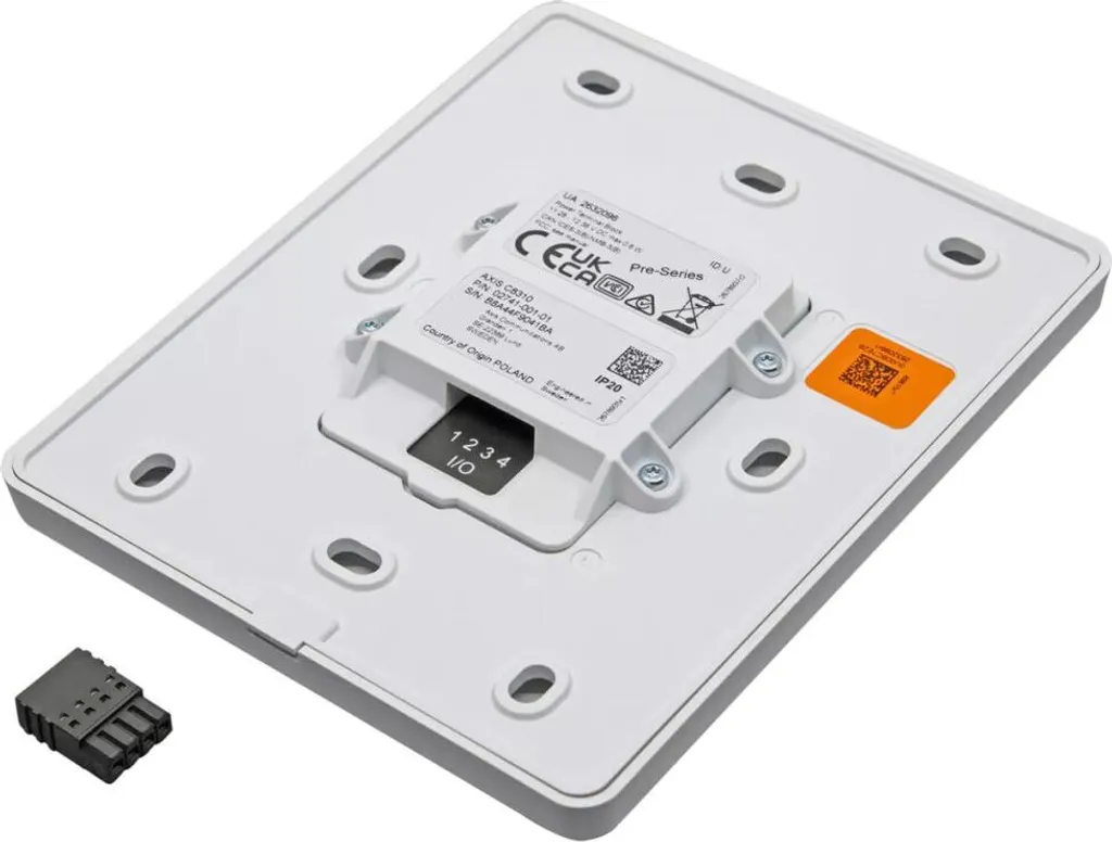Régulateur de volume Axis C8310 blanc : fini les réglages audio complexes