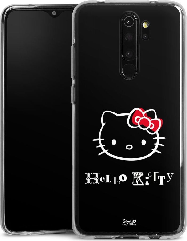 DeinDesign Handyhülle für Xiaomi Redmi Note 8 Pro Silikon Hülle Case Smartphone Schutzhülle Fanartikel Hello Kitty Kawaii