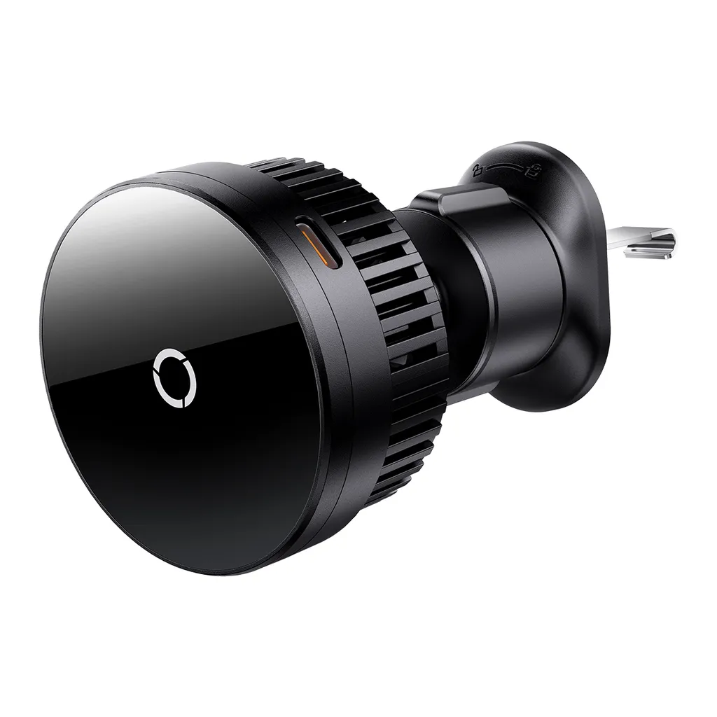 Baseus MagPro Caricatore Auto Wireless 15W - Design Magnetico Premium Nero - 3