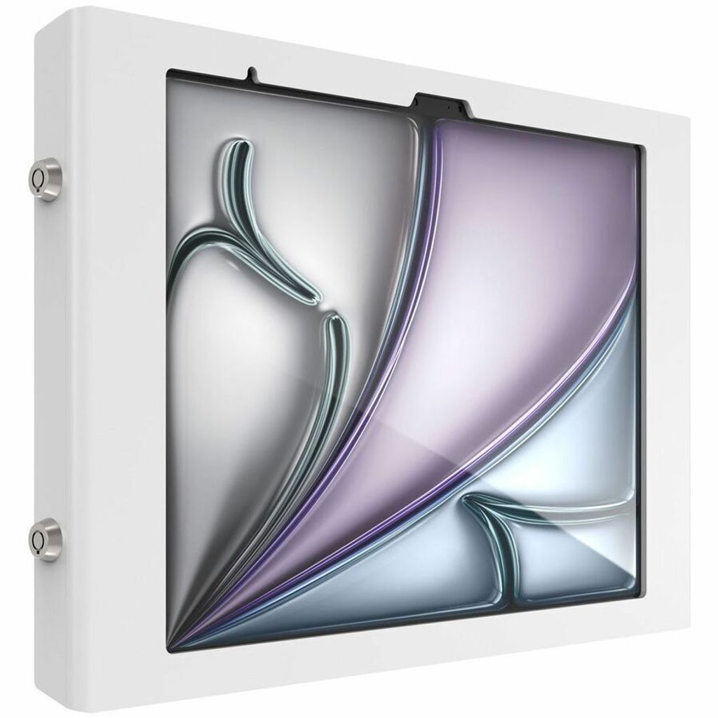 Compulocks iPad Air M2 & M3 13", Apex Secured Enclosure Wall Mount - White - Gehäuse - für Tablett - Glasbefestigung, Raum - verriegelbar - hochw...