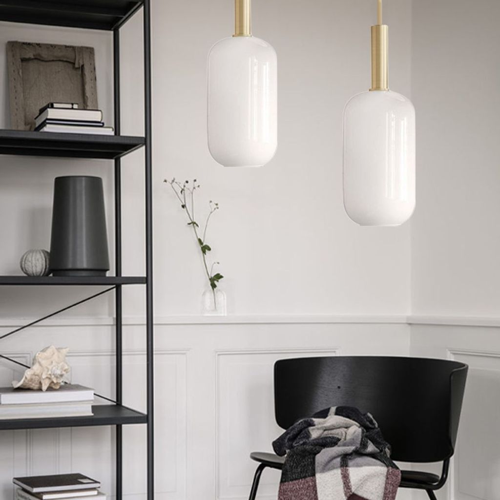 Toolight Hängelampe APP667-1CP GOLD/WHITE Produktbild 5