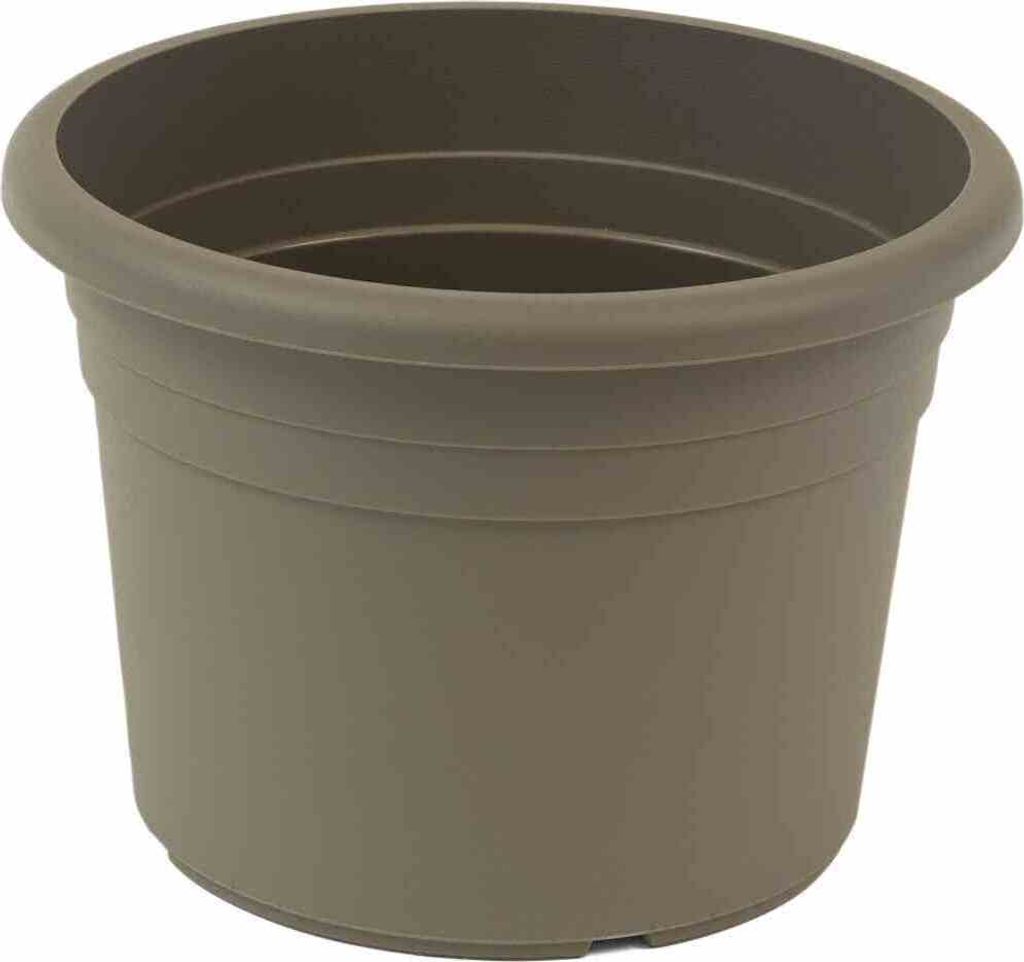 GARDAMO Topf CILINDRO Ø 50 x 35,5 cm, taupe