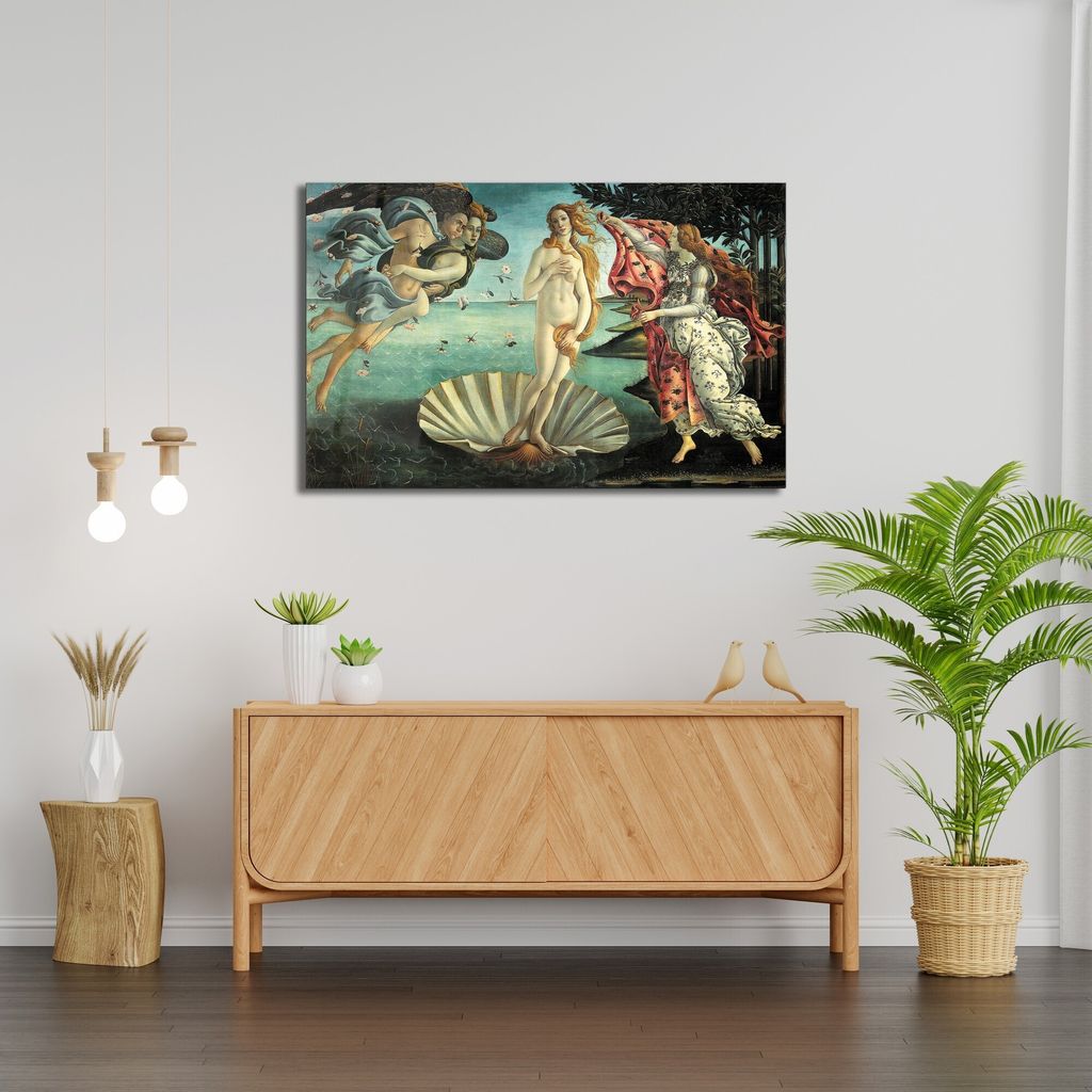 Wallity, 0707 - 110 x 70, Dekorative Malerei aus gehärtetem Glas, Mehrfarbig, 100 % gehärtetes Glas, 70 x 110 cm