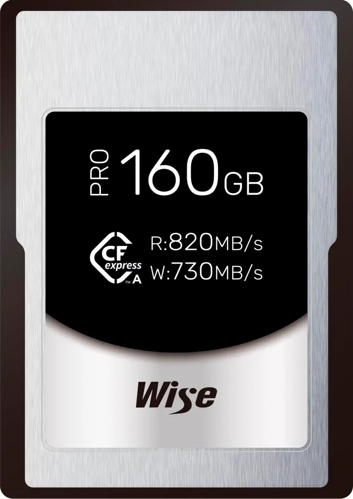 Évitez la Surchauffe avec la Carte Wise CFexpress Type A PRO 160GB