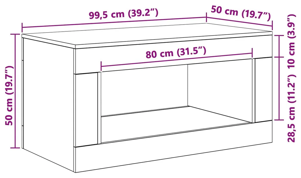 vidaXL Meuble de Rangement Blanc Brillant Design Moderne pour Salon