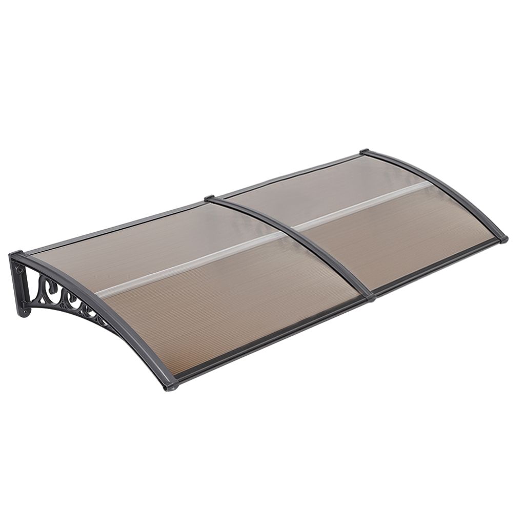 Vordach 100x300cm für Haustür und Terrasse Überdachung Produktbild 