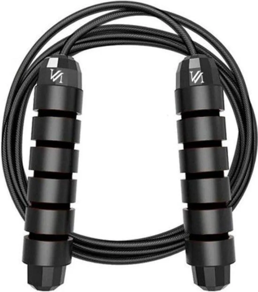 Corde à sauter lestée avec poignées ergonomiques en mousse