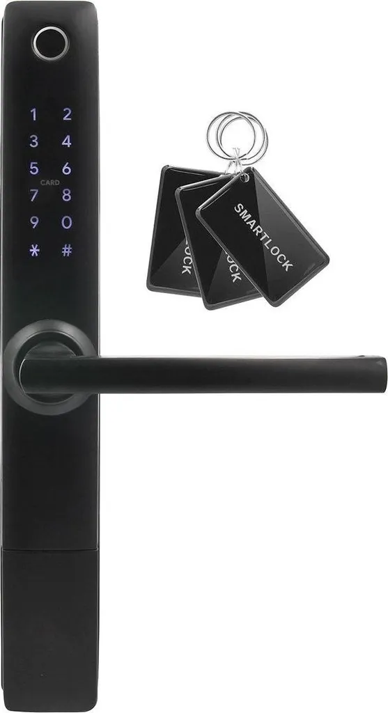 Poignée RFID EURA ELH-20H4 Black autonome avec lecteur de proximité