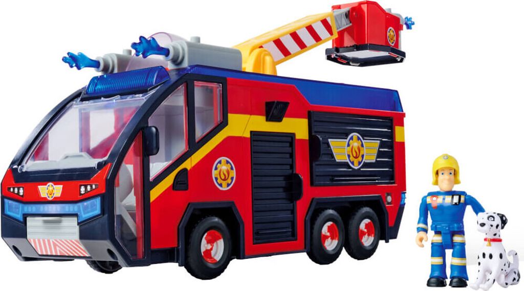 Simba Feuerwehrmann Sam Jupiter - Feuerwehrauto Produktbild 5
