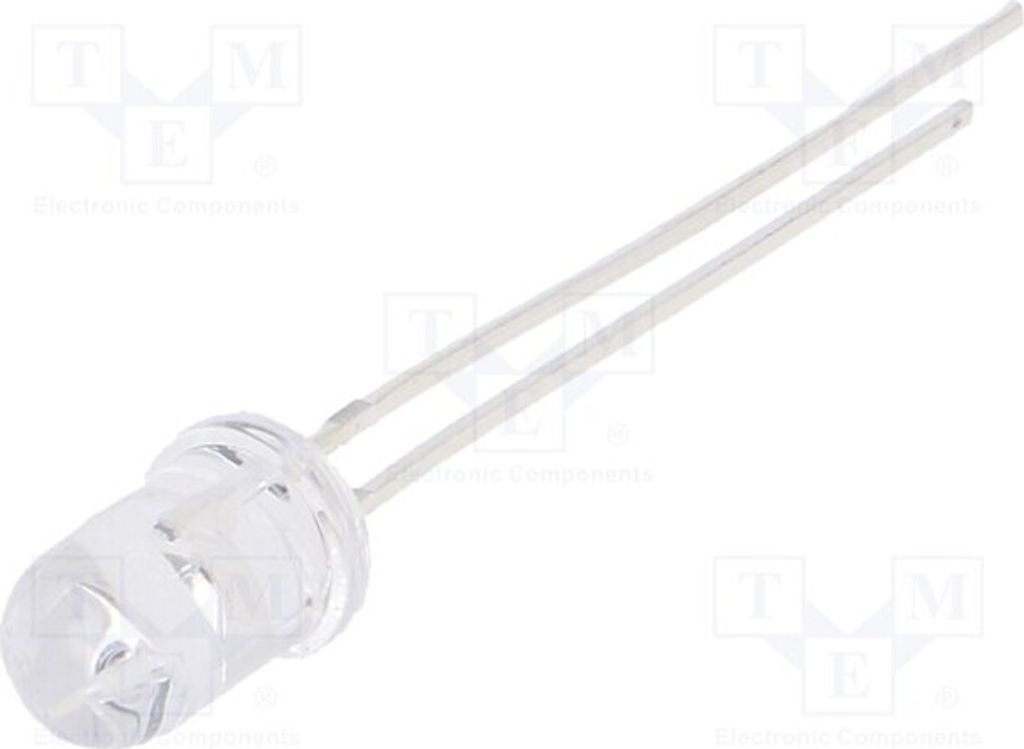 2x LED 12V 30° 500÷750mcd OSG8HA5A31A-12V LED Dioden THT 5mm gelb-grün 10÷15mA 5mm